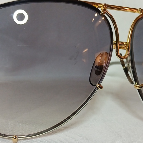 Vintage 1980s Porsche Design Carrera Aviator Sunglasses. - Picture 9 of 11